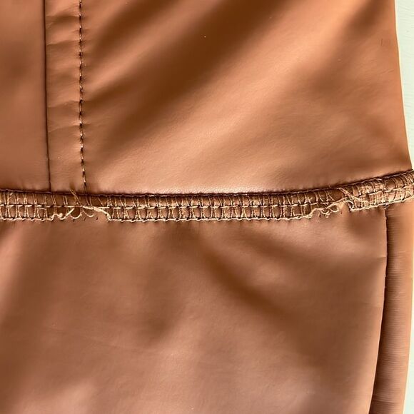 NWOT Ookie& Lala High Waisted Vegan Leather Legging Size S - Picture 6 of 8